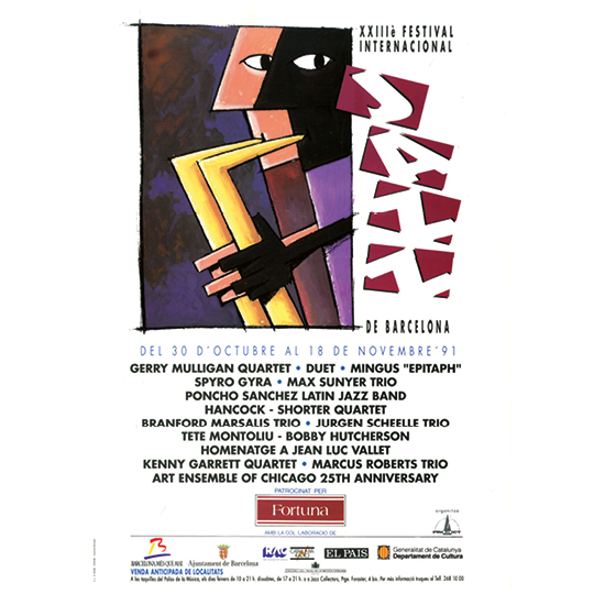 23 FESTIVAL INTERNACIONAL DE JAZZ DE BARCELONA - 1991