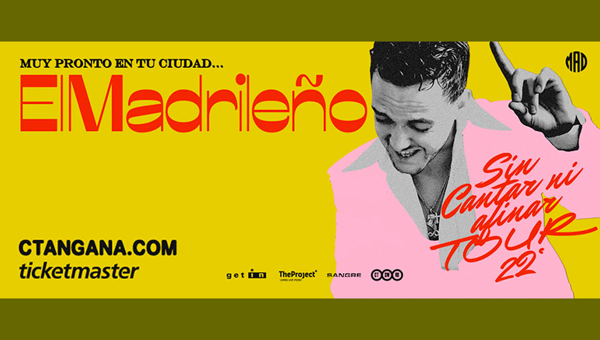 C. TANGANA ANUNCIA SU GIRA MUNDIAL SIN CANTAR NI AFINAR TOUR 22, CON FECHA EN BARCELONA