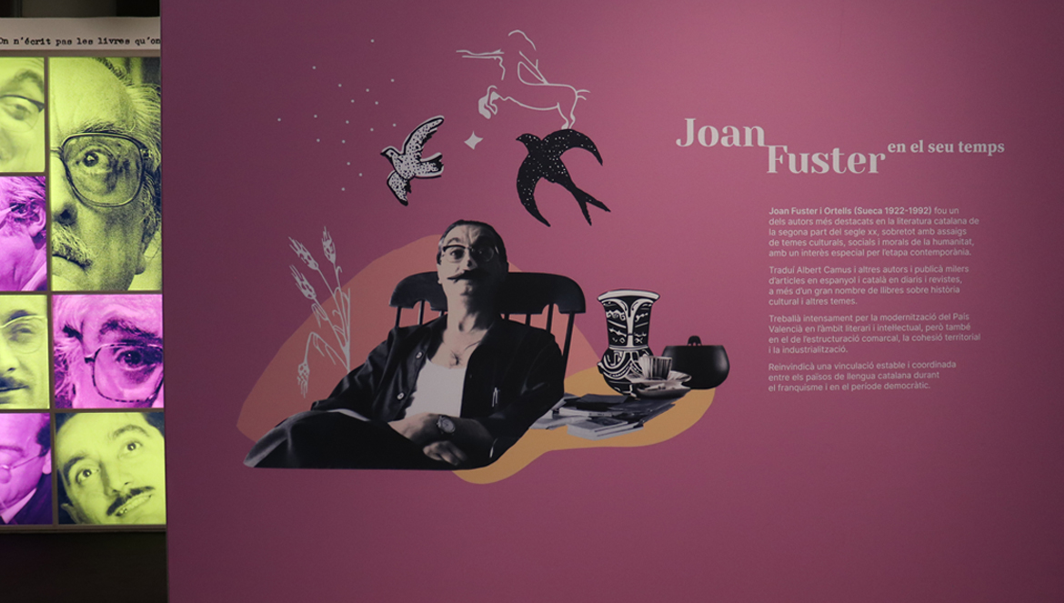 DOBLE HOMENATGE A JOAN FUSTER AL PALAU ROBERT