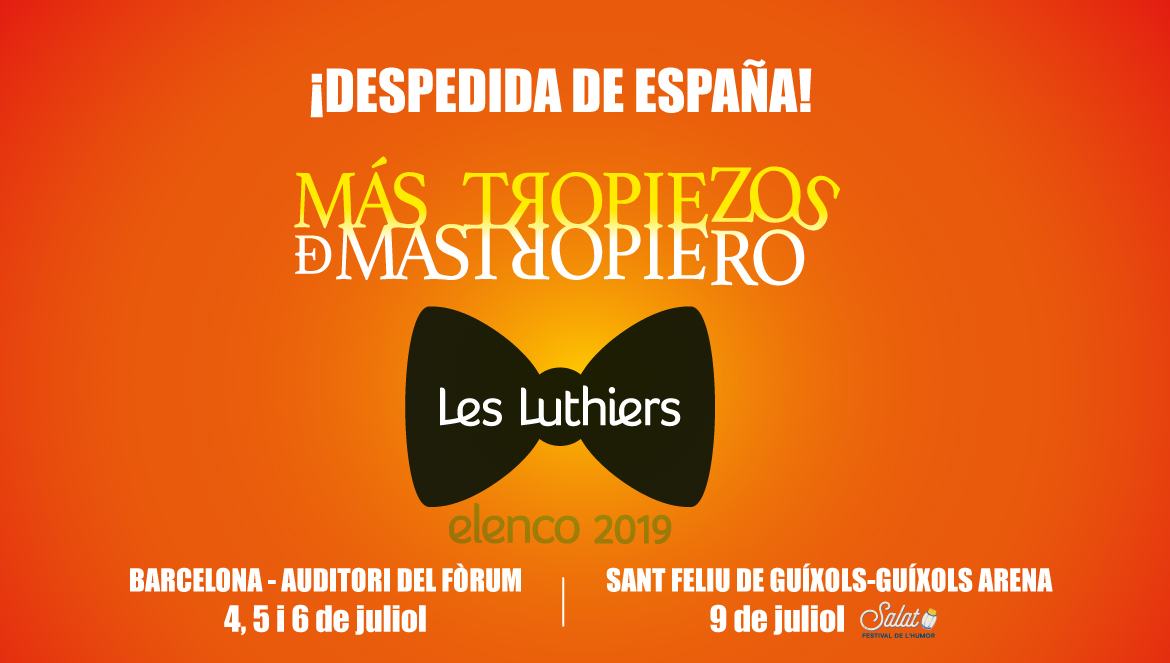 LES LUTHIERS SE DESPIDEN DE LOS ESCENARIOS