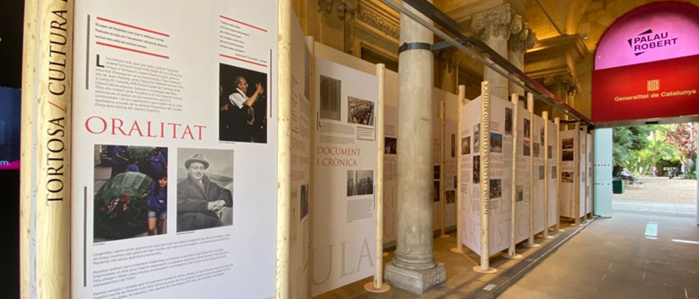TORTOSA CAPITAL DE LA CULTURA CATALANA 2021, EN EL PALAU ROBERT